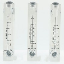 0.1-1m3/h 3/h PMMA 패널형 가스 플로트 유량계 에어 로터미터 제어 밸브 없음, 06 0.4-4M3 H