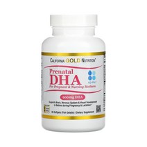 CGN 캘리포니아골드뉴트리션 프레네탈 Prenatal DHA 450mg 60정 임산부오메가3 여성 수유부 EPA DHA 콜린 단백질