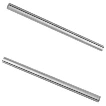 Utoolmart 원형 스틸 로드 6mm HSS 선반 바 스톡 툴 100mm 길이 샤프트 기어 드릴 보링 머신 터닝 미니어처 차축 원통형 핀 DIY 공예 도구 2개, 6mm 2pcs