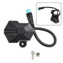 전기자전거개조 모터 크랭크 스템 파워미터 악기 버튼 Bafang 850C 블랙 DIY 4 핀 액세서리 컨트롤러 스위치 디스플레이 Ebike