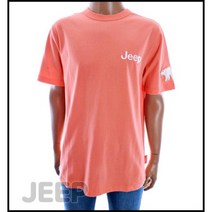 지프 지프 곰와펜 직자수 그래픽 랍빠넥 반팔티 JM2TSU161 오렌지