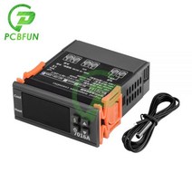 7016A 디지털 온도 컨트롤러 스위치 30A 고전력 제어 서모 스탯 가열 냉각 NTC 센서 40% off, 110-220V