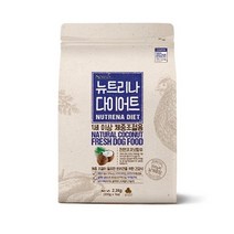 비만견 체중감소 섬유소풍부 성견용 사료 2kg 기호성좋은 급하게먹는강아지