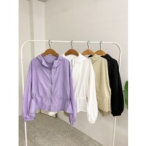 허니제이 / 라노디 후드 스트링 레글런 바람막이 점퍼(4color)