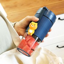 카카오프렌즈 라이언 포터블블렌더 믹서기텀블러 진공블렌더 스무디 얼음믹서기 얼음갈리는