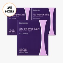 리뉴메디 리뉴 하이파이브 프로틴 고단백 쉐이크 3팩