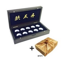 10환 공진단 상자 + 보자기 세트, 혼합색상, 1세트