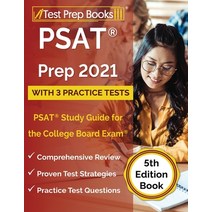 PSAT Prep 2021 with 3 Practice Tests:PSAT Study Guide for the College Board Exam [5th Edition Book], Test Prep Books, English, 9781628457797