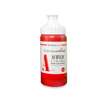 칼라뱅크 비비드 아크릴물감 220ml 낱색 15칼라, 반다이크브라운, 1개