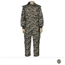 모던브릭 밀리터리 일체형 방한복-베이지