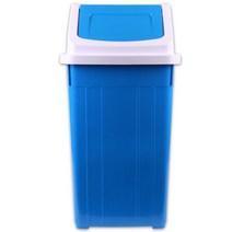 웰빙사각휴지통 8호75L36.5x36.5x56cm 쓰레기통 실외용 야외용 파란, 쿠팡, +>>>본상품선택<<<+