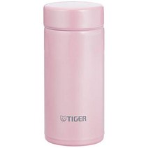 타이거보온병 물병 스크류 머그보틀 6시간 보온보냉 200ml 재택 텀블러이용가능 쉘핑크 MMP-J021PS, 상품명참조, 1ml