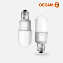 오스람 LED전구 스틱램프 전구 7W 9W 10W 12W 전구색 주백색 주광색, 오스람 LED 스틱 10W, 전구색 (주황 빛)