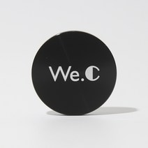 (대형) 위씨 We.C 골프 볼 마커 귀여운 마크 고급 메탈 기념품 단체 제작 OEM, We.C 로고(기본)