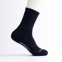 컴프로 남자 남성 V-TREK 기능성 스포츠 장목 쿠션 링글 기능성 양말, 검정-검정