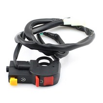 ATV Dit 자전거 스쿠터에 대 한 12V 22MM 오토바이 핸들 바 스위치 On-Off 전기 스타터 중지 헤드 라이트 F