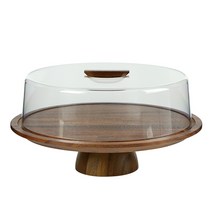 우드 원형 케익 스탠드 (A타입) 디저트 케익돔