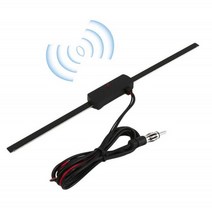 새로운 자동차 안테나 12V AM /FM 라디오 신호 증폭기 부스터 범용 차량 골프 카트 보트 오토바이 ATV