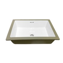 ST-L017W 화이트 언더볼 세면기 언더카운터 언더카운타 세면대, 1개