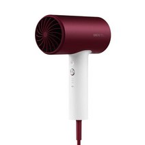 바디드라이어 Soocas-헤어 드라이어 알루미늄 합금 바디 H3 빠른 건조 헤어 도구 1800W 공기 배출구 뜨거, 02 red  H3S_02 EU