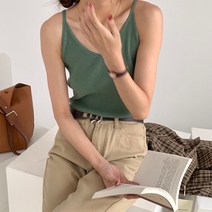 니트 디자인 끈나시 스러운 개성 외부 착용 양털 여성울코트