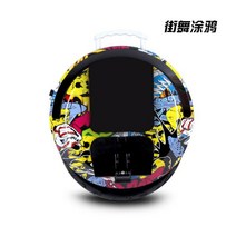 Baibuwang 전동휠 외발 로봇 호버보드 전동보드 블루투스 성인 14인치, C