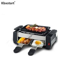 냄새잡는그릴 연기잡는그릴 안방전기 냄새안나는 생선 연기없는 그릴 Kbxstart 220 v 가정 연기없는 커플, 01 Black