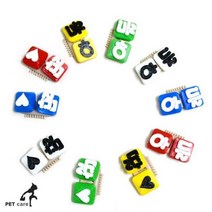 생활모음 애견핀 (아들.딸) (2종x10개씩(1판)