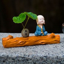 차량용 주차번호판 불자 부모님선물 노출형 부처님 동자승 평안 국내배송
