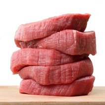 헬스꼬기 단백질 소고기 홍두깨살, 스테이크 2cm(칼집), 1팩, 100g