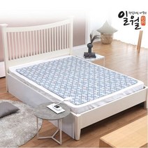 일월 절전형 전기매트 전기장판 23년형 바로배송, 2.체크그레이워셔블 더블