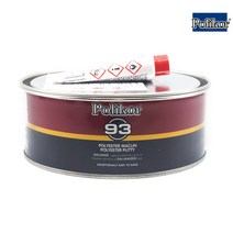 POLIKOR 폴리코 93 판금퍼티(1kg) 경화제 포함 아연퍼티 빠데 자동차 보수 복원 도장 도색