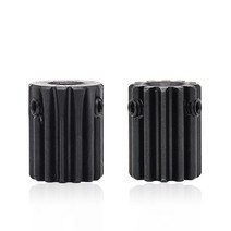 스퍼기어 1Mod 10T 12T 14T 피니언 기어 보어 4 5 6 7mm 45 스틸 스퍼 변속기 액세서리 모터 1 개 RC부품, 3.12 Teeth - 4mm