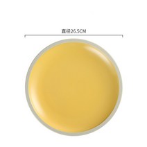 수저세트 집들이선물 젓가락 맞춤 숟가락 신혼부부 모던 세라믹 매트 서양 디너 플레이트 가정용 원형 칼 스테이크 파스타 플랫 레스토랑 디저트, 없음, 11.10 inch