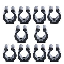 당구그립 10 개/갑 고정 낚시 장비 스포츠 당구 위치 확인 막대 디스플레이 스누커 큐 클립 풀 액세서리 홀더 스토리지 랙, [01] M