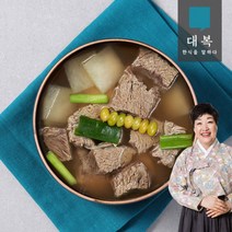 [대복] 뼈없는 갈비탕 600g x 10팩 (한복선의 추천), 1세트
