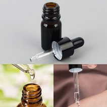 갈색 스포이드 유리공병 5ML 오일공병 공용기, 100ml