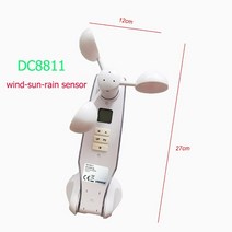 DOOYA 태양광 무선 바람 센서 및 셔터용 DC8811 433MHz, 02 DC8811 and DC510