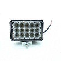 굴착기 포크레인 부품 두산 현대 굴삭기 트럭 지게차 LED 조명 헤드 라이트 대형 12V24V 코마츠 PC 현대 캐, 01 160mm x107mm