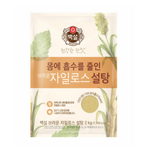 백설스위트리 자일로스 갈색설탕, 2kg, 2개