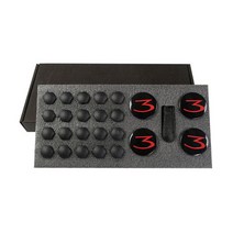 튜익스휠너트 자동차휠너트 테슬라 휠 커버 트림 휠 허브 캡 키트 테슬라 모델 3 s x, 1세트 레드3