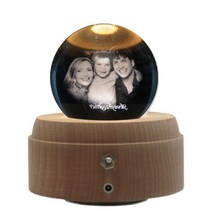 스노우볼 기념일 사진 주문제작 오르골 워터볼 선물, 03.맞춤형사진(겨울왕국주제곡)대형회전오르골