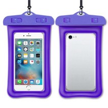 ip68 xiaomi huawei samsung 용 iphone 13 12 11 pro max swim waterproof bag mobile cover 용 범용 방수 전화 케이스, 자주색