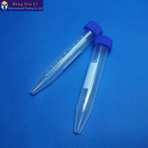 10ML 10개몫 플라스틱 원심 분리기 튜브 PP 소재 스크류 커버와 고 원심 튜브, 한개옵션0