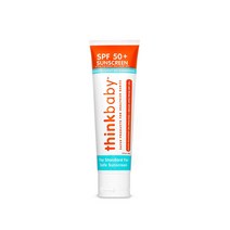 Thinkbaby Sunscreen 씽크베이비 선스크린 SPF 50 3oz(89ml), 1개