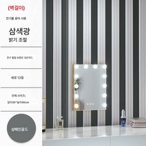 화장거울 램프화장거울 전문화장대 LED등 발광거울, 세로골드30*40(벽전구걸이)