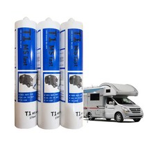 자동차 방수 실리콘 T1 MS Fast 1EA 카라반 캠핑카 실리콘 실란트, 단품(1개)