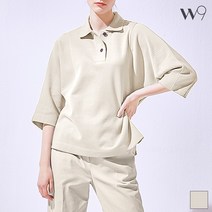 W9 [W Lounge] 셔츠카라 피케 티셔츠_TMHWB23W11-T