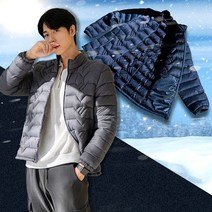 남성용 마일드 하이넥 웰론패딩점퍼