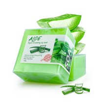 염소 우유 실크 비누 심황 생강 커피 바다 소금 수제 사해 진흙 천연, 09 Aloe